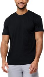 Mens T Shirt - Short Sleeve Crew Neck Soft Fitted Tees S - 4XL Fresh Classic Tshirts