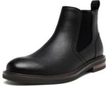 Men's Chelsea Boots Casual Classic Comfy Slip-On Suede  Mens Ankle Boot